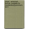 Arbeit - Wirtschaft - Technik. Ausgabe für Mecklenburg-Pommern, Bd 3 by Ingo Langhans