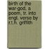 Birth Of The War-God, A Poem, Tr. Into Engl. Verse By R.T.H. Griffith