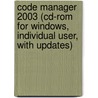 Code Manager 2003 (cd-rom For Windows, Individual User, With Updates) by Unknown