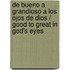 De Bueno a Grandioso a los ojos de Dios / Good to Great in God's Eyes