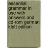 Essential Grammar In Use With Answers And Cd-Rom German Klett Edition door Raymond Murphy