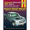 Haynes Repair Manual Chevrolet Silverado & Gmc Sierra, 2007 Thru 2009 door mike stubblefield