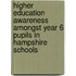 Higher Education Awareness Amongst Year 6 Pupils In Hampshire Schools