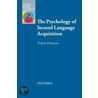 Resource Books for Teachers: Psychology of Second Language Aquisition by Unknown