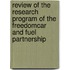 Review Of The Research Program Of The Freedomcar And Fuel Partnership