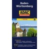 Adac Bundesländerkarte Deutschland 11. Baden-württemberg 1 : 300 000 door Onbekend