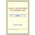 Alice's Adventures In Wonderland (Webster's Spanish Thesaurus Edition)