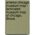 Artwise Chicago Museum Map - Laminated Museum Map of Chicago, Illinois