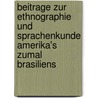 Beitrage Zur Ethnographie Und Sprachenkunde Amerika's Zumal Brasiliens door Karl Friedrich Martius