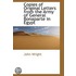 Copies Of Original Letters From The Army Of General Bonaparte In Egypt