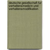 Deutsche Gesellschaft Fur Verhaltensmedizin Und Verhaltensmodifikation door B. Kroner-Herwig