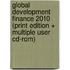 Global Development Finance 2010 (print Edition + Multiple User Cd-rom)