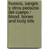 Huesos, Sangre y Otros Pedazos del Cuerpo / Blood, Bones and Body Bits