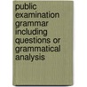 Public Examination Grammar Including Questions Or Grammatical Analysis door Arthur Riches