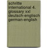 Schritte International 4. Glossary Xxl Deutsch-englisch German-english door Onbekend