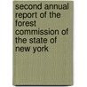Second Annual Report Of The Forest Commission Of The State Of New York door New York (State ). Forest Commission