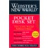 Webster's New World Dictionary, Thesaurus, Style Guide Pocket Desk Set