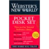 Webster's New World Dictionary, Thesaurus, Style Guide Pocket Desk Set door Webster'S. New World