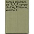 Contes Et Romans De L'Ã¯Â¿Â½Gypte Chrã¯Â¿Â½Tienne, Volume 1