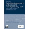Freiwilliges Engagement in Deutschland. Freiwilligensurvey 1999. Band 3 door Onbekend