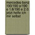 Mercedes-Benz 190/190 E/190 E 1.8/190 E 2.0. Jetzt helfe ich mir selbst