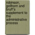 Robinson, Gellhorn and Bruff's Supplement to the Administrative Process