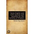 Some English And Latin Sources And Parallels For The Morality Of Wisdom