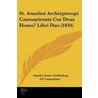 St. Anselmi Archiepiscopi Cantuariensis Cur Deus Homo? Libri Duo (1834) door Anselm Saint Archbishop Of Canterbury