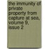 The Immunity Of Private Property From Capture At Sea, Volume 9, Issue 2