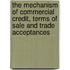 The Mechanism Of Commercial Credit, Terms Of Sale And Trade Acceptances