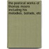 The Poetical Works Of Thomas Moore Including His Melodies, Ballads, Etc