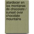 Atardecer en las Montanas de Chocolate / Sunset Over Chocolate Mountains