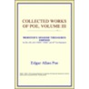 Collected Works Of Poe, Volume Iii (Webster's Spanish Thesaurus Edition) door Reference Icon Reference