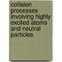 Collision Processes Involving Highly Excited Atoms And Neutral Particles