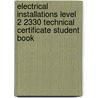 Electrical Installations Level 2 2330 Technical Certificate Student Book door Nigel Harman