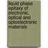 Liquid Phase Epitaxy Of Electronic, Optical And Optoelectronic Materials
