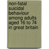 Non-Fatal Suicidal Behaviour Among Adults Aged 16 To 74 In Great Britain by Howard Meltzer