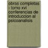 Obras Completas - Tomo Xvi Conferencias De Introduccion Al Psicoanalisis