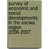 Survey Of Economic And Social Developments In The Escwa Region 2006-2007