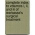 Complete Index To Volumes I, Ii, And Iii Of Warbasse's Surgical Treatment