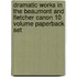 Dramatic Works In The Beaumont And Fletcher Canon 10 Volume Paperback Set