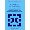 Existence Theory for Nonlinear Integral and Integrodifferential Equations door Maria Meehan