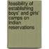 Feasibility Of Establishing Boys' And Girls' Camps On Indian Reservations