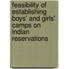 Feasibility Of Establishing Boys' And Girls' Camps On Indian Reservations door Of Indian Affa Bureau of Indian Affairs