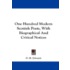 One Hundred Modern Scottish Poets, with Biographical and Critical Notices