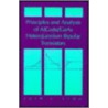 Principles And Analysis Of Aigaas/Gaas Heterojunction Bipolar Transistors door Juin J. Liou