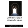 A Critical And Exegetical Commentary On The Acts Of The Apostles, Volume I door Gloag Paton J. (Paton James)