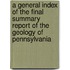A General Index Of The Final Summary Report Of The Geology Of Pennsylvania