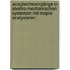 Ausgleichsvorgänge in elektro-mechanischen Systemen mit Maple analysieren