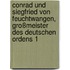 Conrad und Siegfried von Feuchtwangen, Großmeister des deutschen Ordens 1